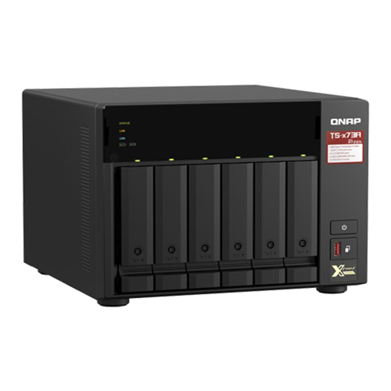 QNAP TS-673A shared storage available for hire at Coach House Studios